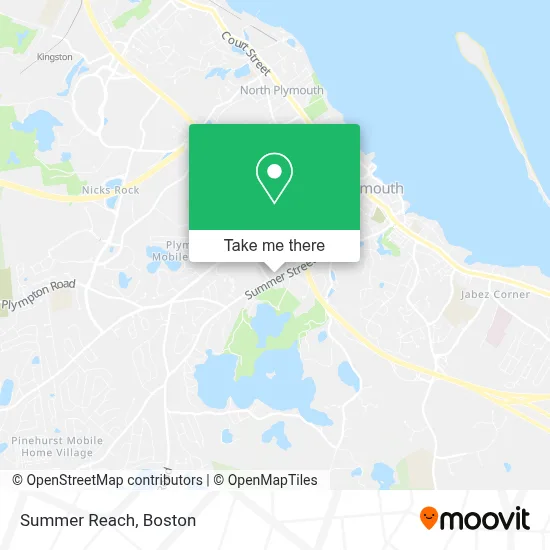 Summer Reach map