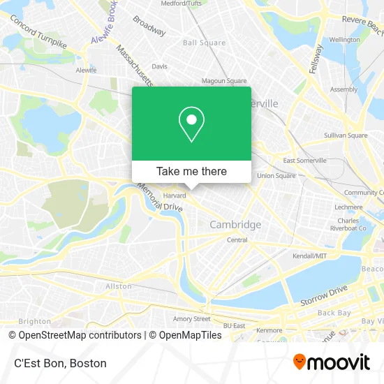 C'Est Bon map