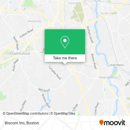Biscom Inc map
