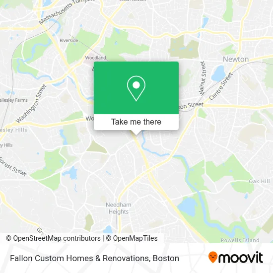 Fallon Custom Homes & Renovations map