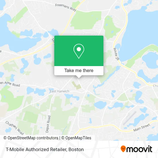 T-Mobile Authorized Retailer map