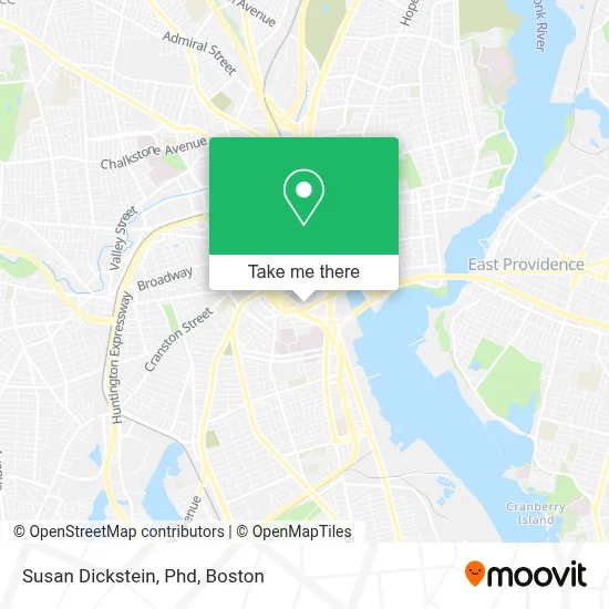 Susan Dickstein, Phd map