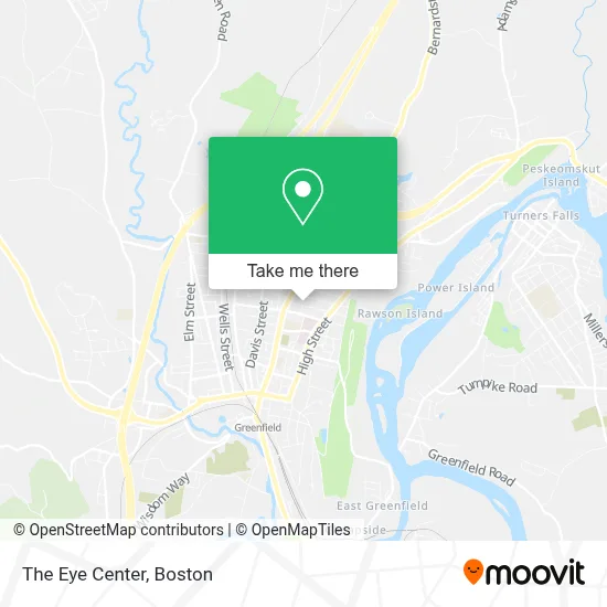 The Eye Center map