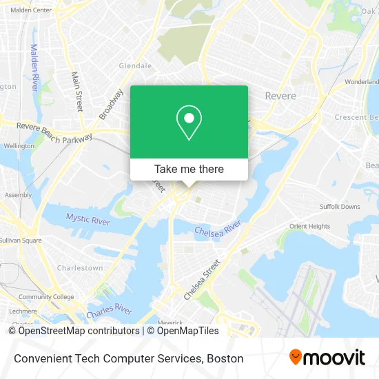 Convenient Tech Computer Services map