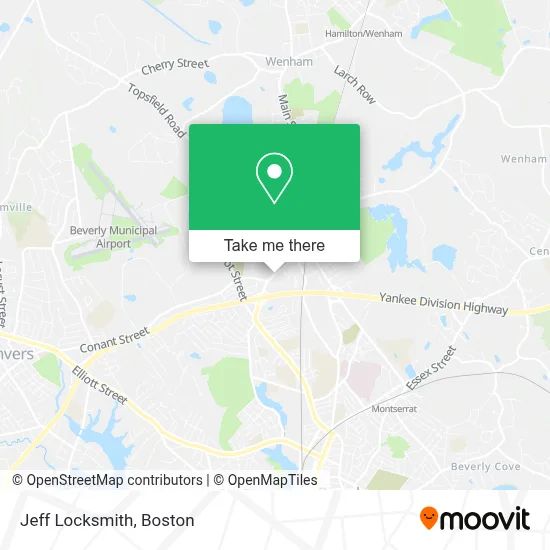 Jeff Locksmith map