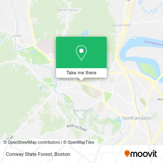 Conway State Forest map