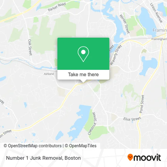 Number 1 Junk Removal map