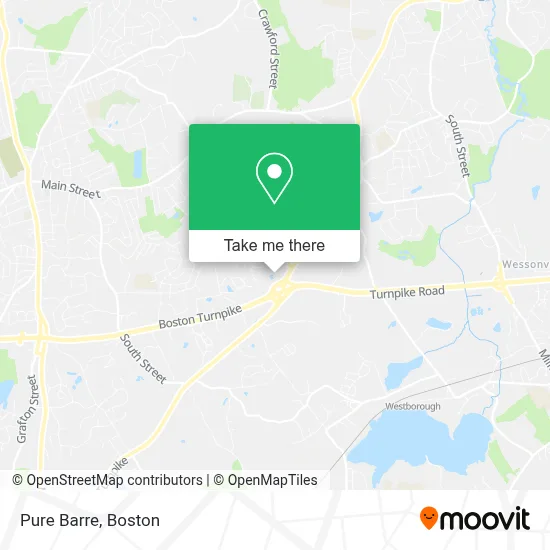 Pure Barre map