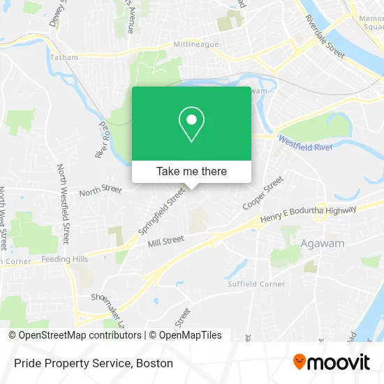 Pride Property Service map