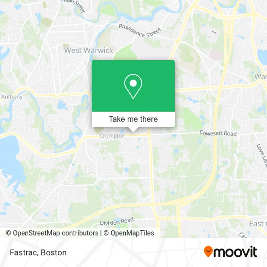 Fastrac map