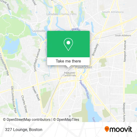 327 Lounge map