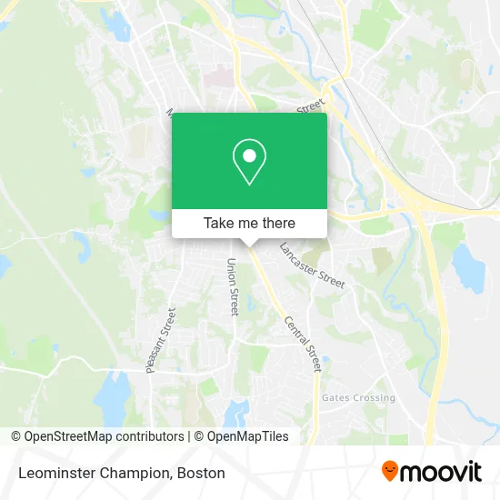 Leominster Champion map
