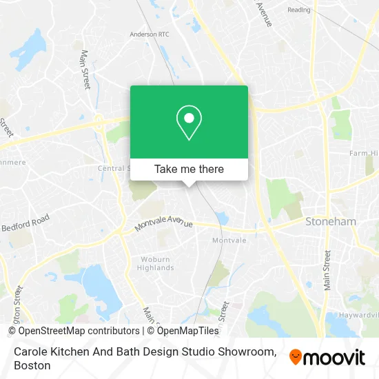 Carole Kitchen And Bath Design Studio Showroom map