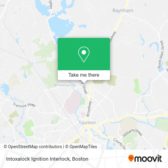 Intoxalock Ignition Interlock map