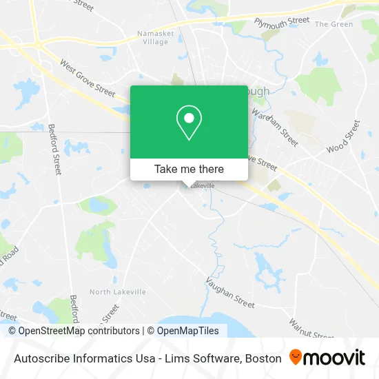 Autoscribe Informatics Usa - Lims Software map