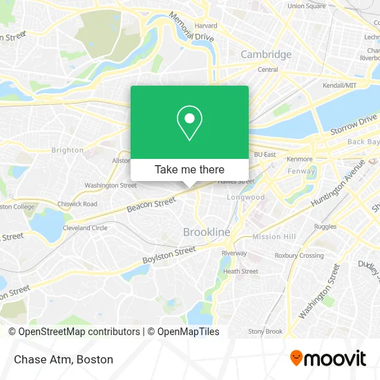 Chase Atm map