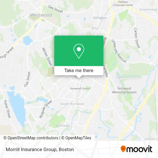 Morrill Insurance Group map