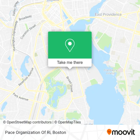 Pace Organization Of Ri map