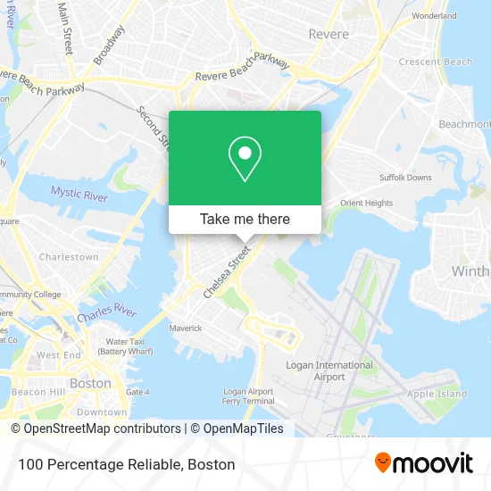 100 Percentage Reliable map
