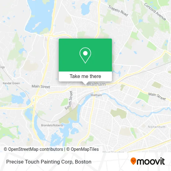 Precise Touch Painting Corp map