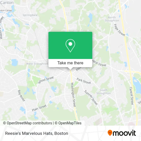 Reesie's Marvelous Hats map