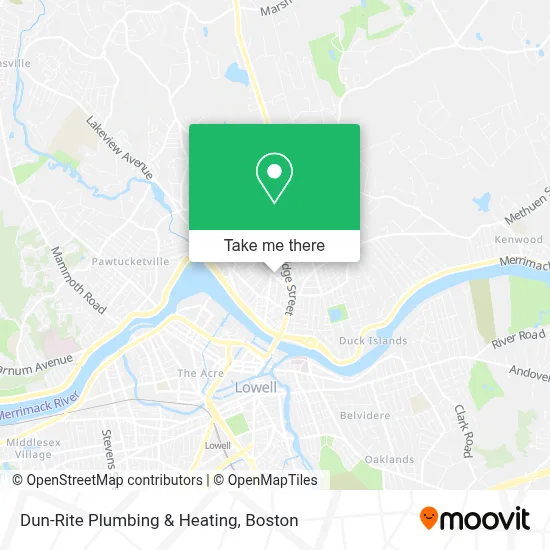 Dun-Rite Plumbing & Heating map