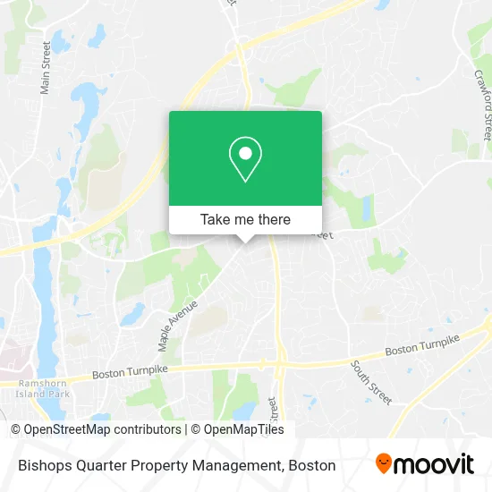 Bishops Quarter Property Management map