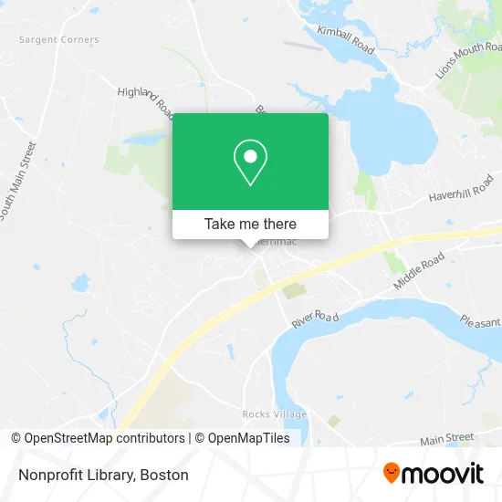 Nonprofit Library map