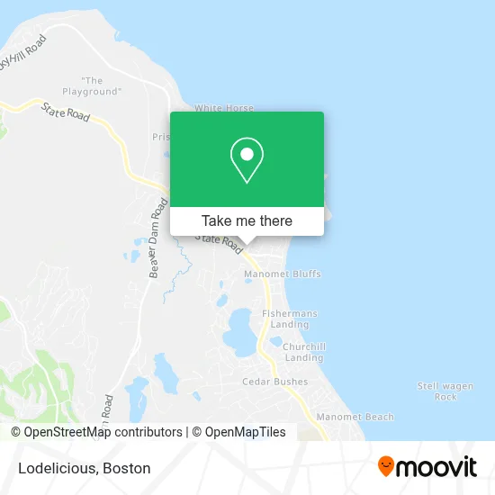 Lodelicious map
