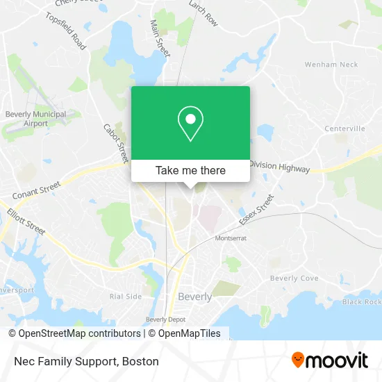 Nec Family Support map