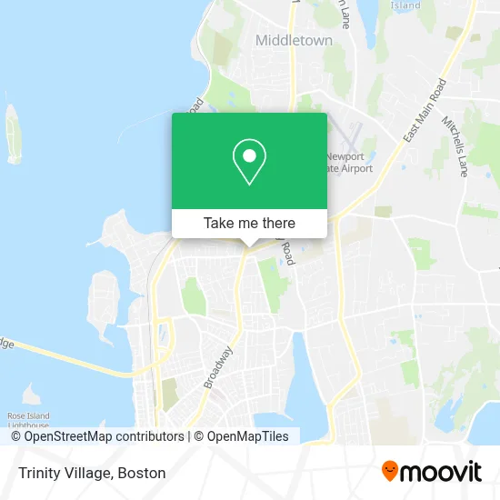 Trinity Village map