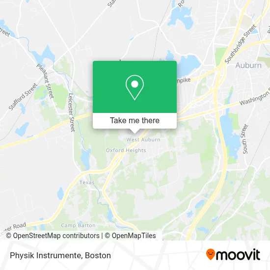 Physik Instrumente map
