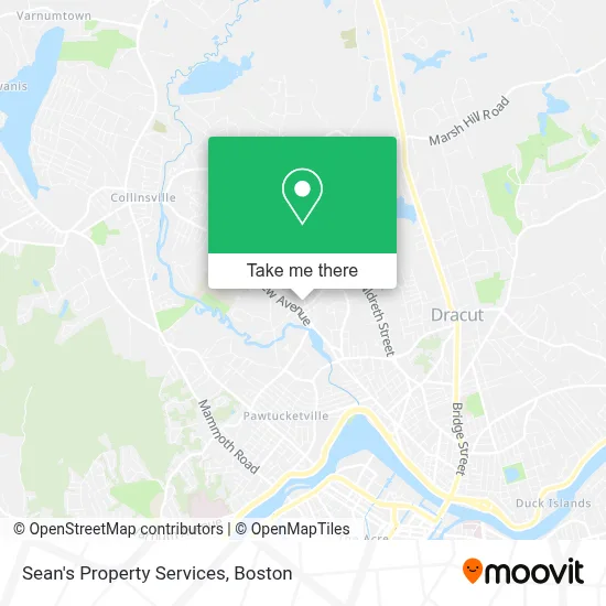 Sean's Property Services map