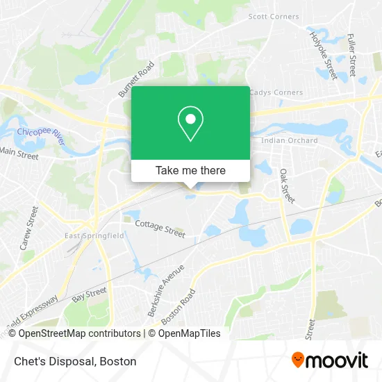 Chet's Disposal map