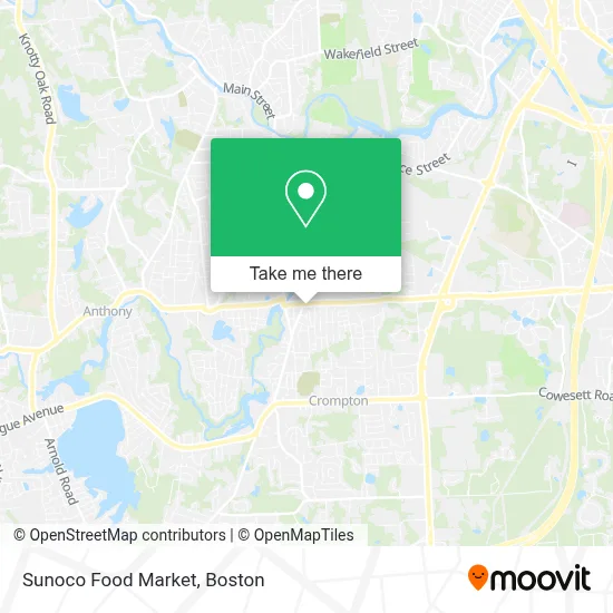 Sunoco Food Market map