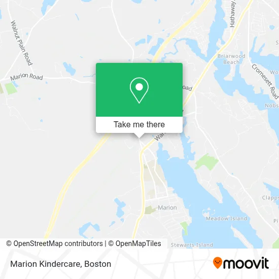 Marion Kindercare map