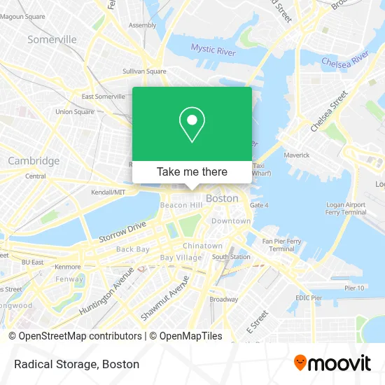 Radical Storage map