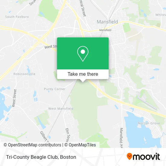 Tri-County Beagle Club map