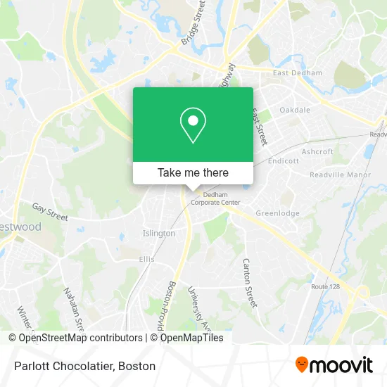 Parlott Chocolatier map