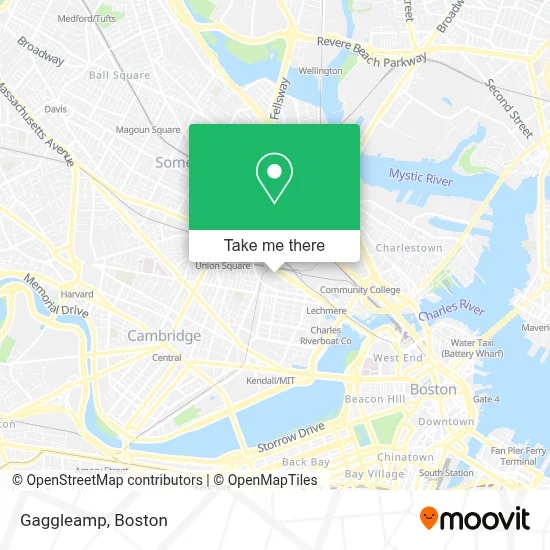 Gaggleamp map