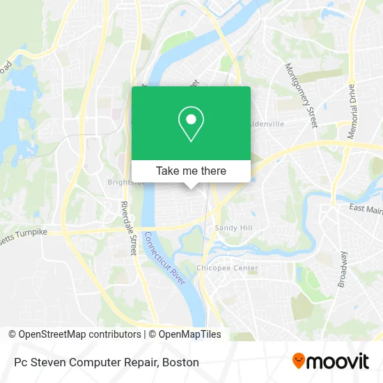 Pc Steven Computer Repair map