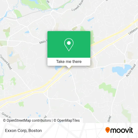 Exxon Corp map