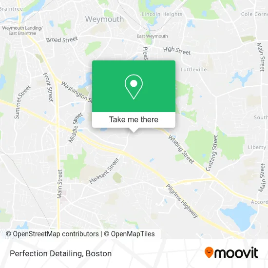 Perfection Detailing map