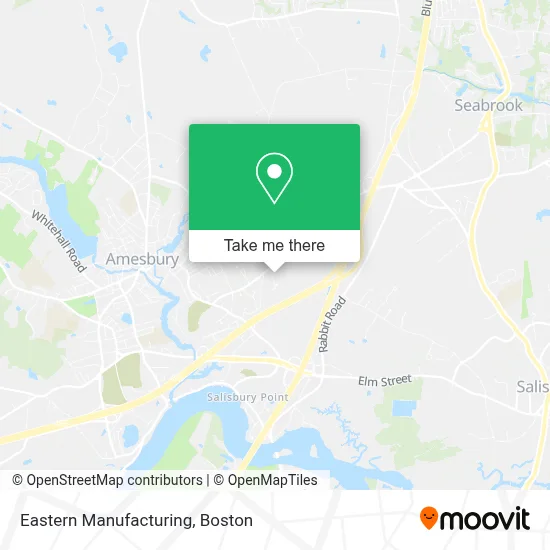 Eastern Manufacturing map