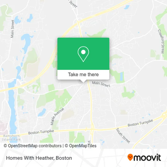 Homes With Heather map