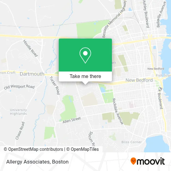 Allergy Associates map