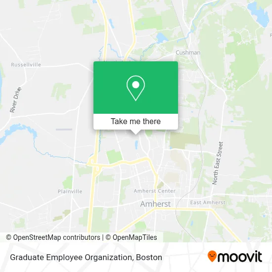 Graduate Employee Organization map