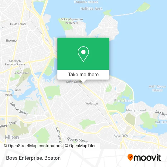 Boss Enterprise map
