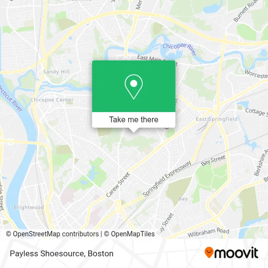 Payless Shoesource map