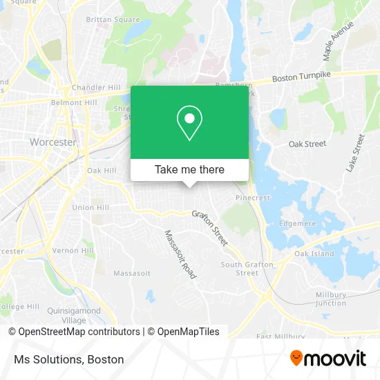 Ms Solutions map